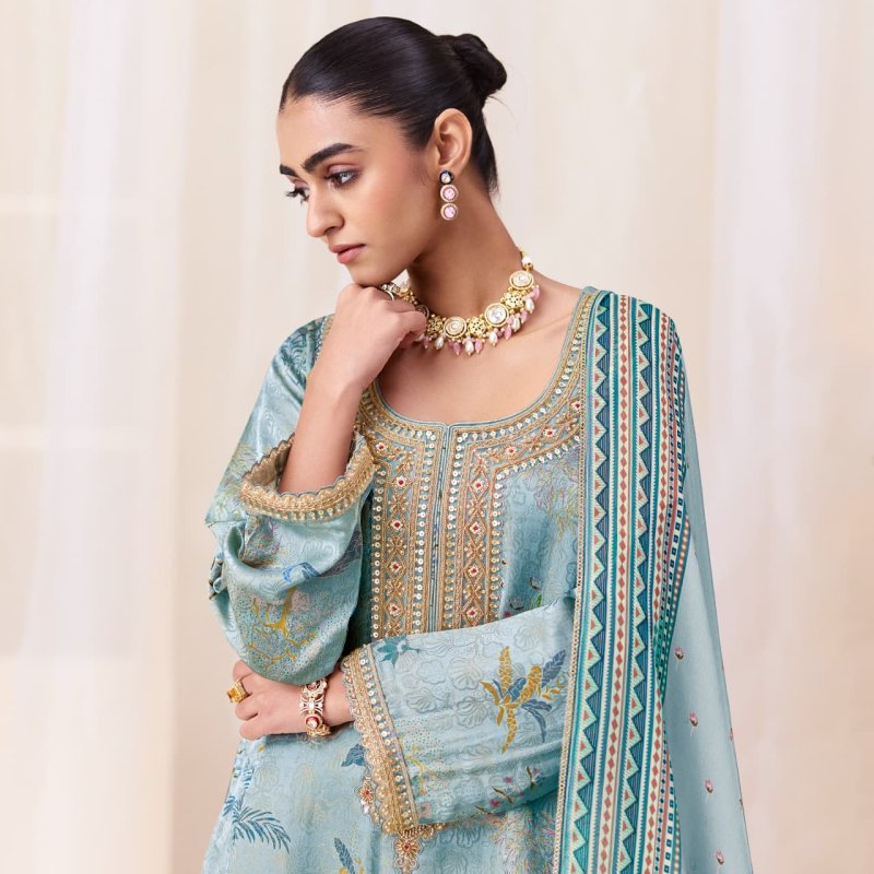 Bella By Kimora Sohni Kanjivaram Salwar Suits